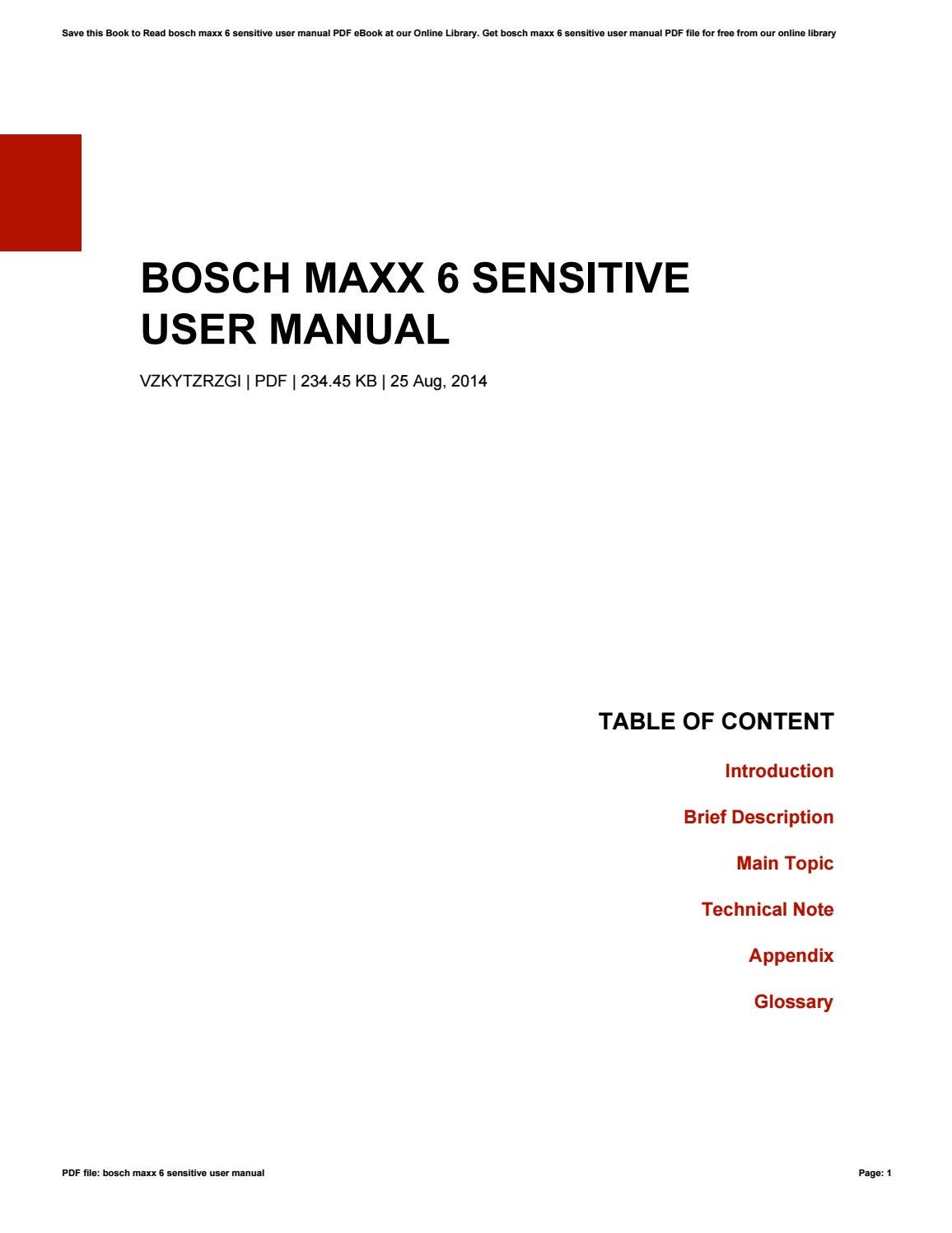 manual for bosch model shxm65w55n