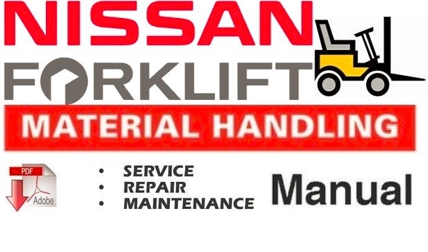 nissan forklift service manual download