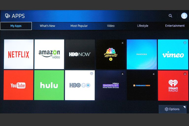 how to manually update apps on a samsung smart tv