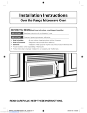 installation manual for samsung rs27fdbtnsr