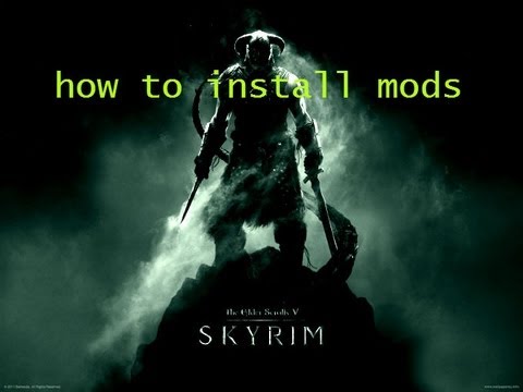 how to manually download a mod skyrim nmm
