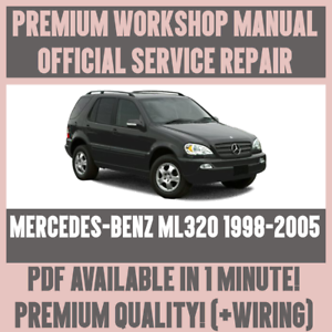 mercedes ml320 repair manual free download