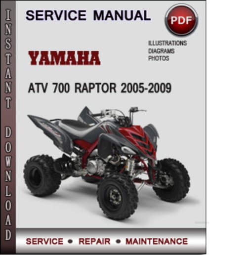 yamaha raptor 700 repair manual pdf
